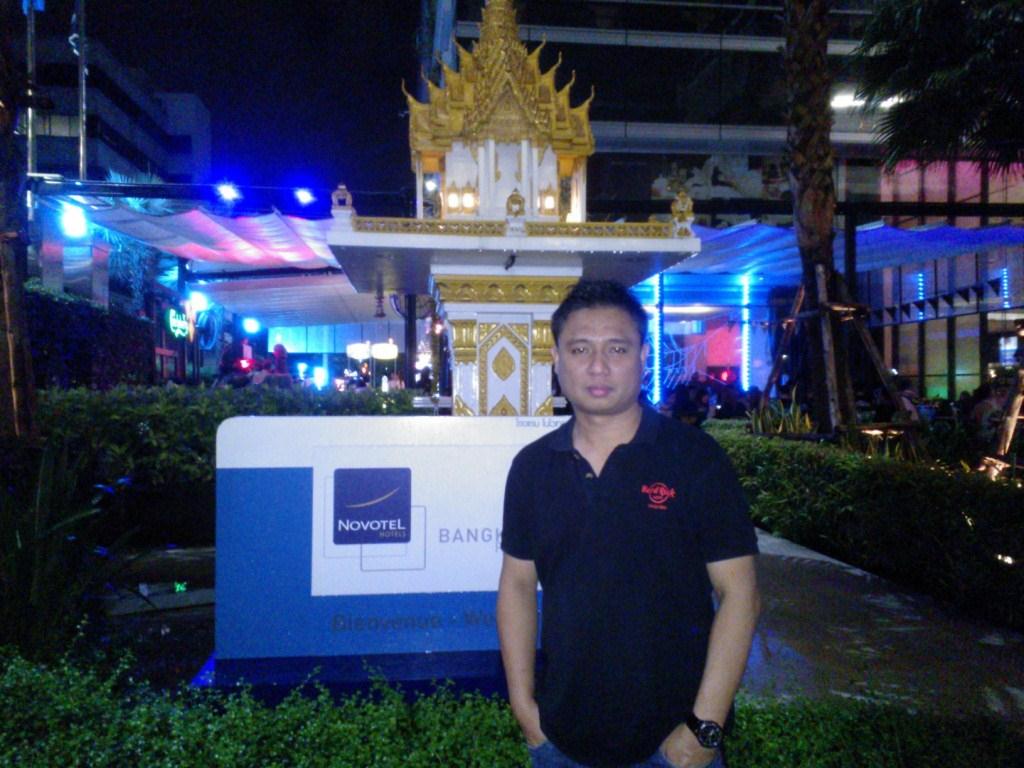 In front of Hotel